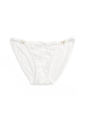 Pearly Eye Bikini White Panties Underwear By Wings Intimates