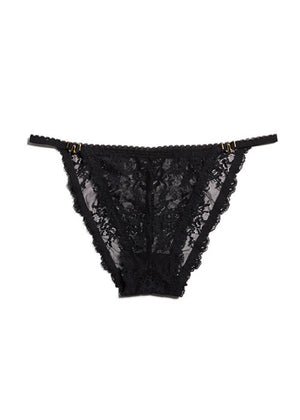 Mariposa Bikini Black Panties By Wings Intimates