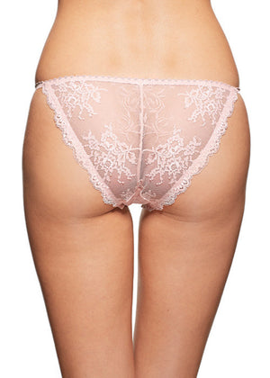 Mariposa Bikini Blush Panties By Wings Intimates