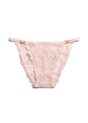 Mariposa Bikini Blush Panties By Wings Intimates
