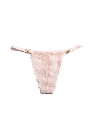 Mariposa Thong Blush Panties Underwear By Wings Intimates