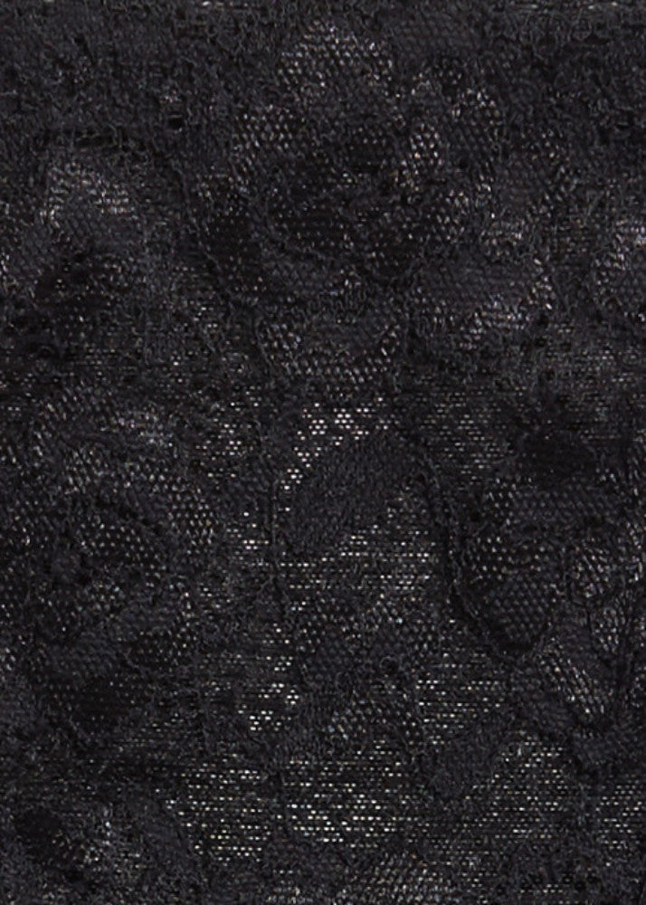 Pearly Eye Thong Black Panties Underwear By Wings Intimates