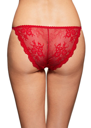 Mariposa Bikini Red Panties By Wings Intimates