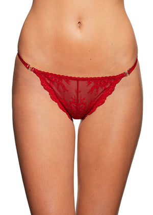 Mariposa Bikini Red Panties By Wings Intimates