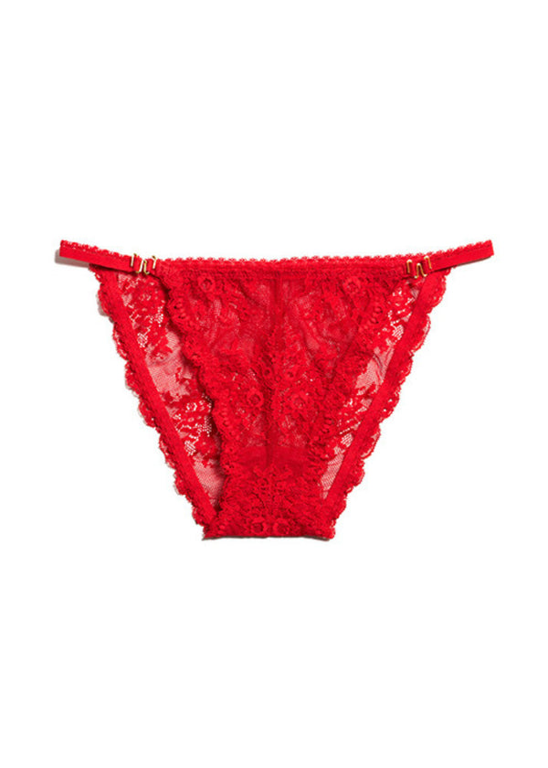 Mariposa Bikini Red Panties - Wings Intimates