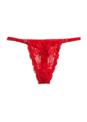 Mariposa Thong Red Panties Underwear By Wings Intimates