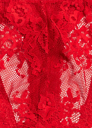 Mariposa Thong Red Panties Underwear By Wings Intimates